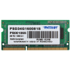 Модуль памяти для ноутбука SoDIMM DDR3 4GB 1600 MHz Patriot (PSD34G160081S)