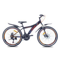 Велосипед Premier Explorer24 Disc 2016 13" чёрный матовый (ЦБ0000340)
