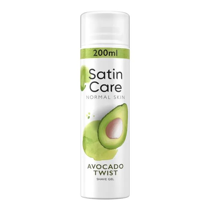 Гель для гоління Satin Care Avocado Twist 200 мл (7702018968855)