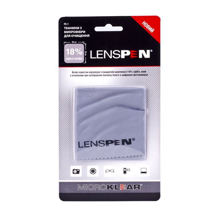 Очиститель для оптики Lenspen MicroKlear Microfibre Suede Cloth (FC-1)