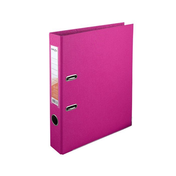 Папка - регистратор Delta by Axent double-sided PP 5 cм, assembled, pink (D1711-05C)
