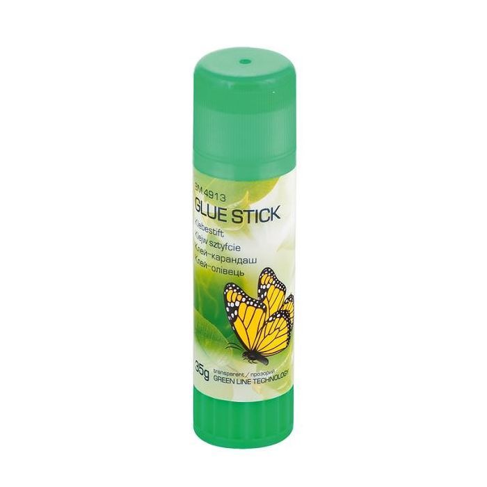 Клей Buromax Glue stick 35г, PVP, transparent (BM.4913)