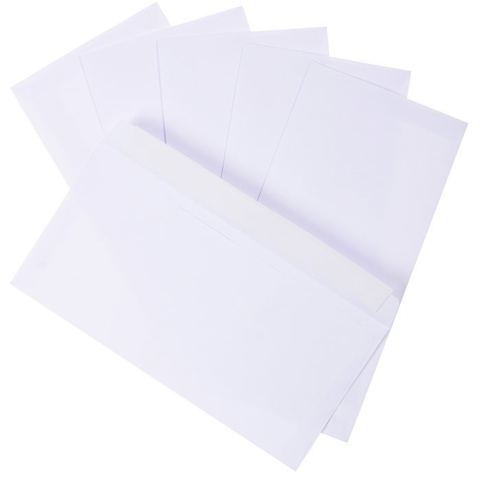 Конверт Куверт DL (110х220мм) white, Peel & Seal (2052) зображення 2
