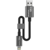 USB флеш накопичувач PhotoFast 128GB MemoriesCable Black USB 3.0 - Lightning (CABLEU3-128GB) зображення 3