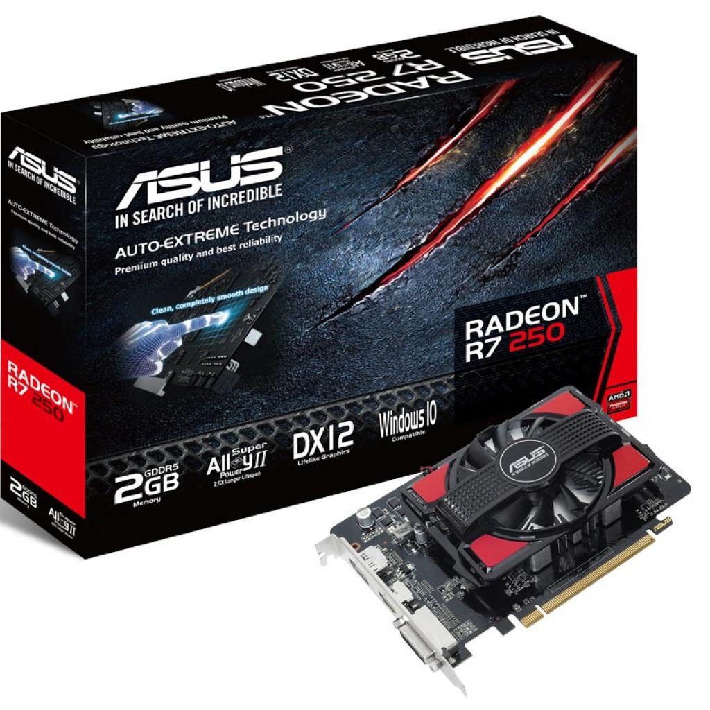 Видеокарта Radeon R7 250 2048Mb ASUS (R7250-2GD5) Цены В Киеве И.