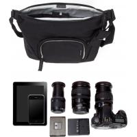 Фото-сумка Crumpler Doozie Photo Sling (black /metallic silver) (DZPS-007) изображение 7