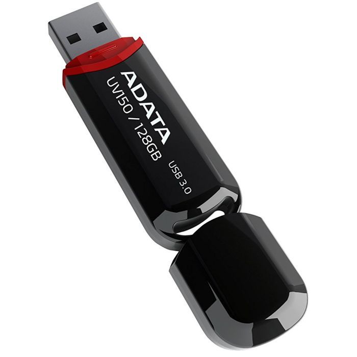 USB флеш накопитель ADATA 32Gb UV150 Black USB 3.0 (AUV150-32G-RBK) изображение 5