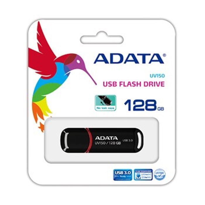 USB флеш накопитель ADATA 32Gb UV150 Black USB 3.0 (AUV150-32G-RBK) изображение 6