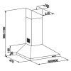 Вытяжка кухонная Eleyus KENT 700 60 WH изображение 10