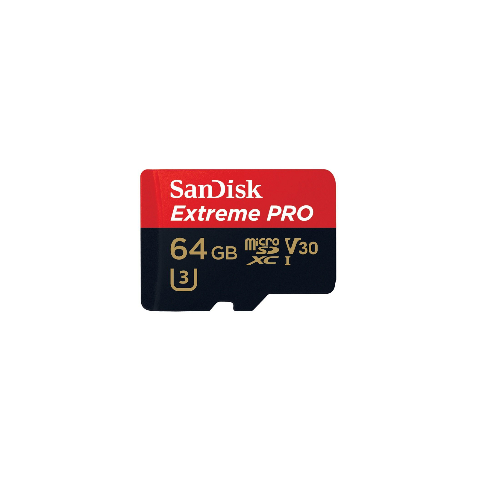 Карта пам'яті SanDisk 64GB microSD class 10 UHS-I U3 (SDSQXXG-064G-GN6MA) зображення 2