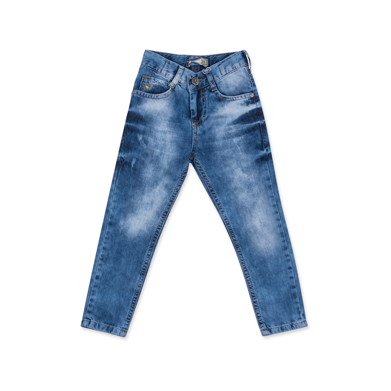 Джинсы Breeze с потертостями (20072-86B-jeans)