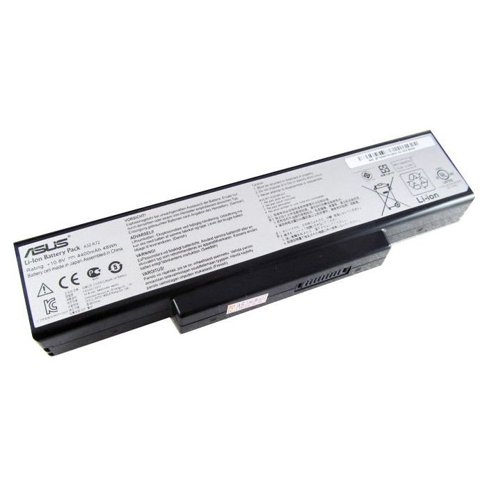 Аккумулятор для ноутбука ASUS A32-K72 4400mAh 6cell 11.1V Li-ion (A41527) изображение 2