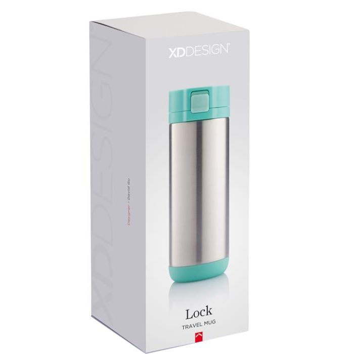 Термокружка XD Modo Lock 250ml лайм (P432.667) зображення 7