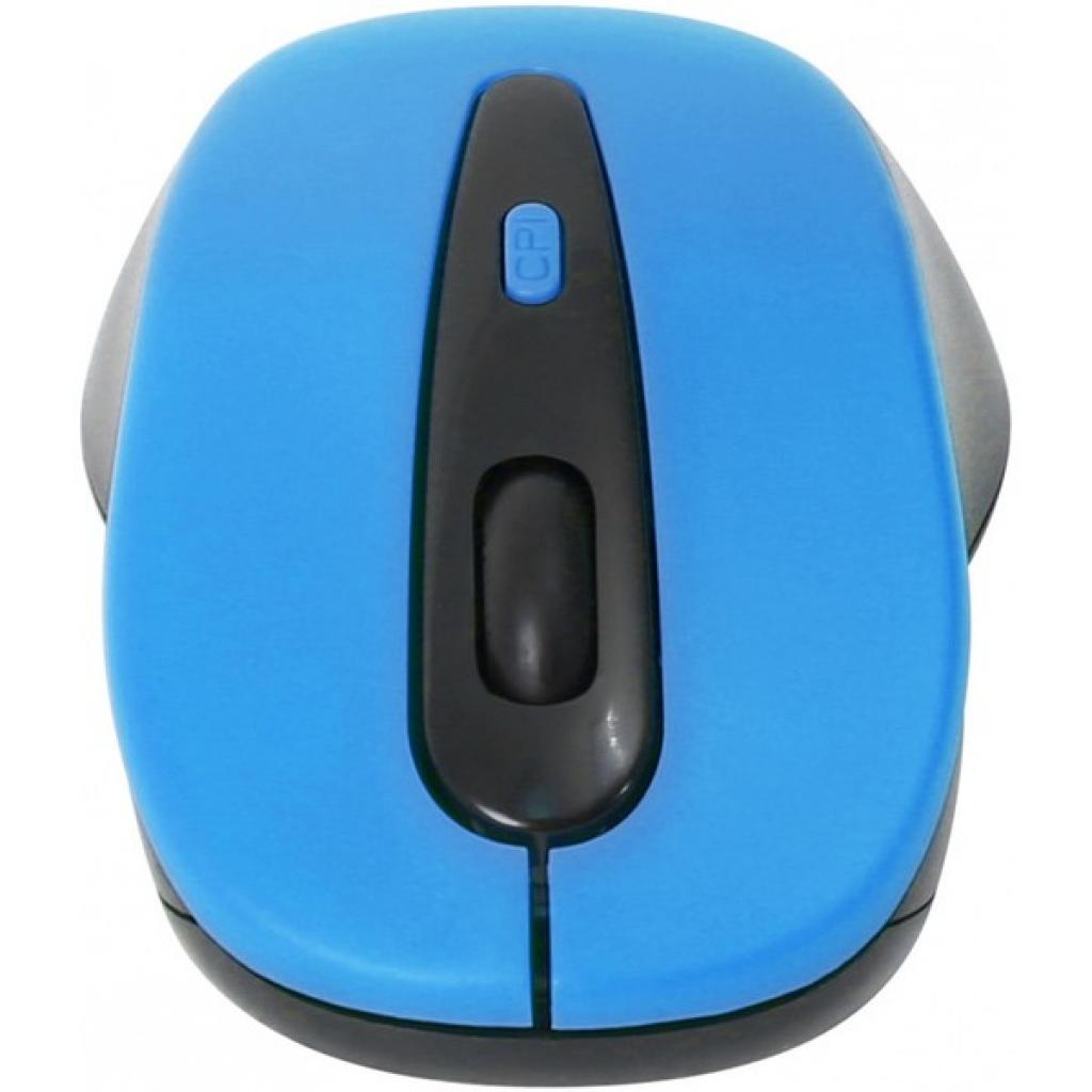 Мышка Omega Wireless OM-416 black/blue (OM0416WBBL) изображение 2