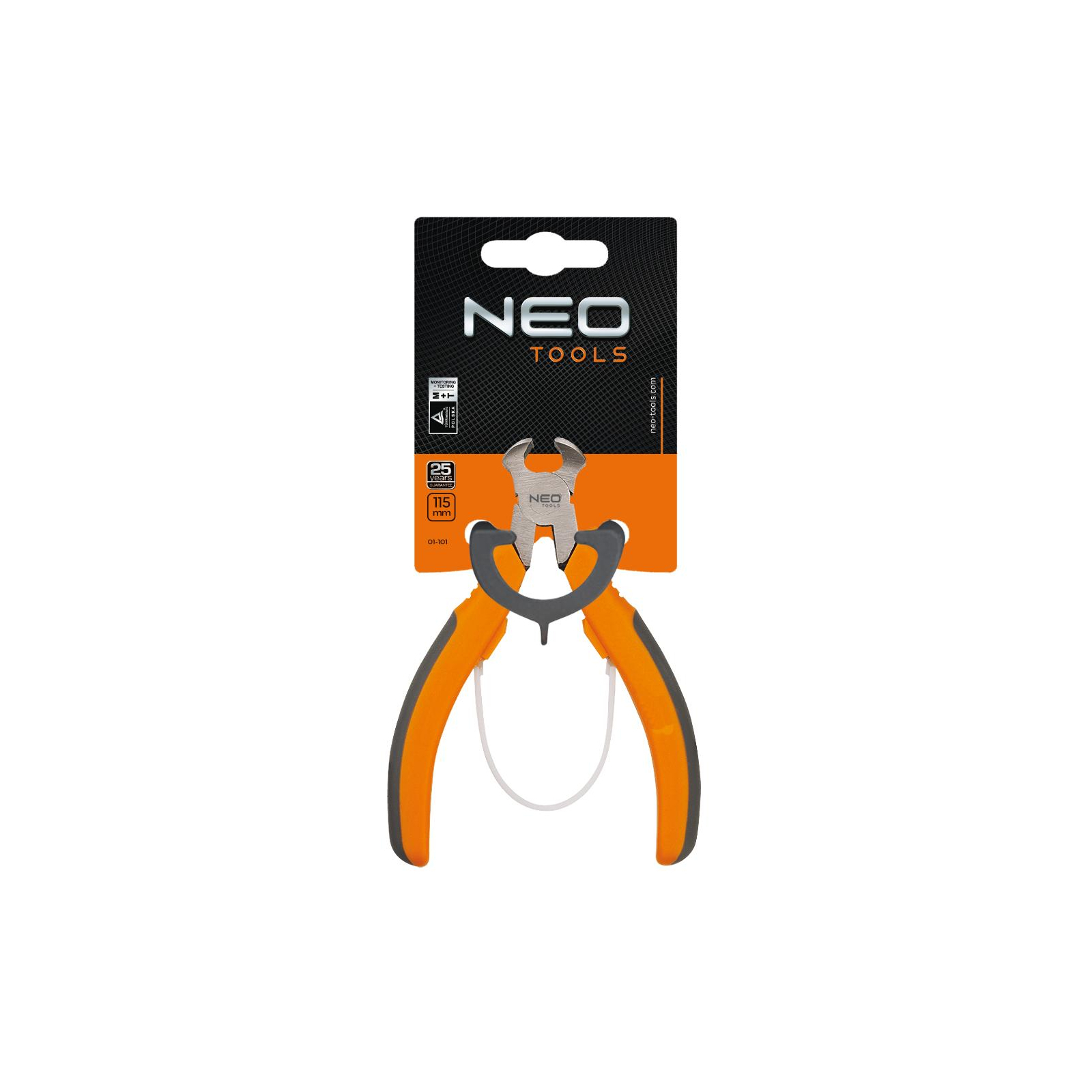 Кусачки Neo Tools торцевые прецесизионные, 115 мм (01-101) изображение 2