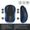 Мишка Logitech M185 blue (910-002236) зображення 4