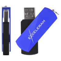 USB флеш накопитель eXceleram 64GB P2 Series Blue/Black USB 2.0 (EXP2U2BLB64) изображение 4