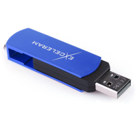 USB флеш накопитель eXceleram 64GB P2 Series Blue/Black USB 2.0 (EXP2U2BLB64) изображение 5