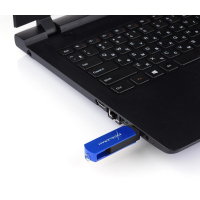 USB флеш накопитель eXceleram 64GB P2 Series Blue/Black USB 2.0 (EXP2U2BLB64) изображение 7