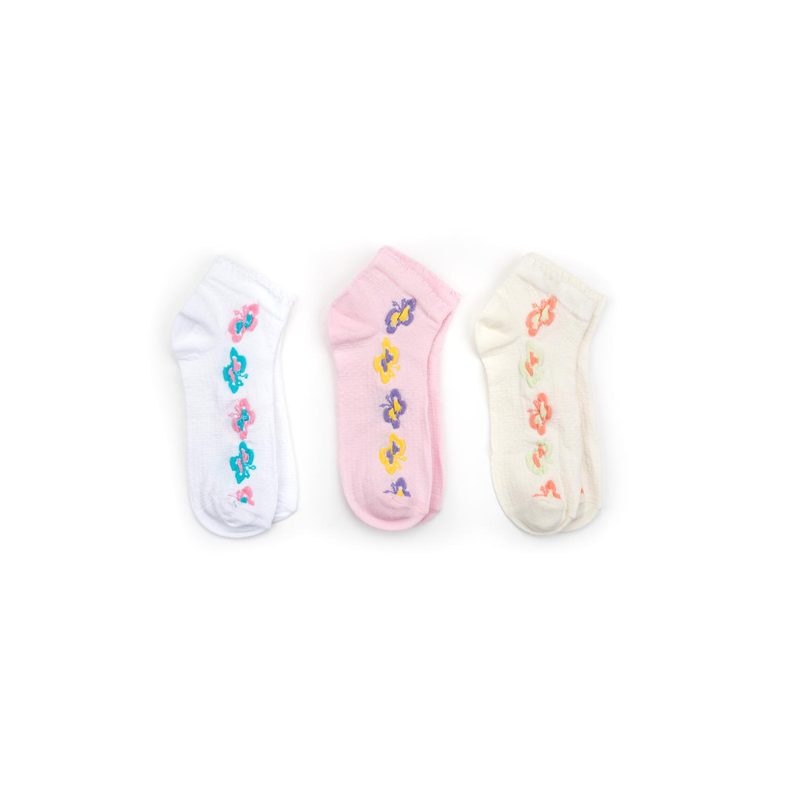 Шкарпетки дитячі Bross з метеликами (14457-3-5G-mix)
