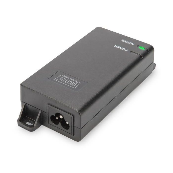 Адаптер PoE Digitus PoE+ 802.3at, 10/100/1000 Mbps, Output max. 48V, 30W (DN-95103-2) изображение 2