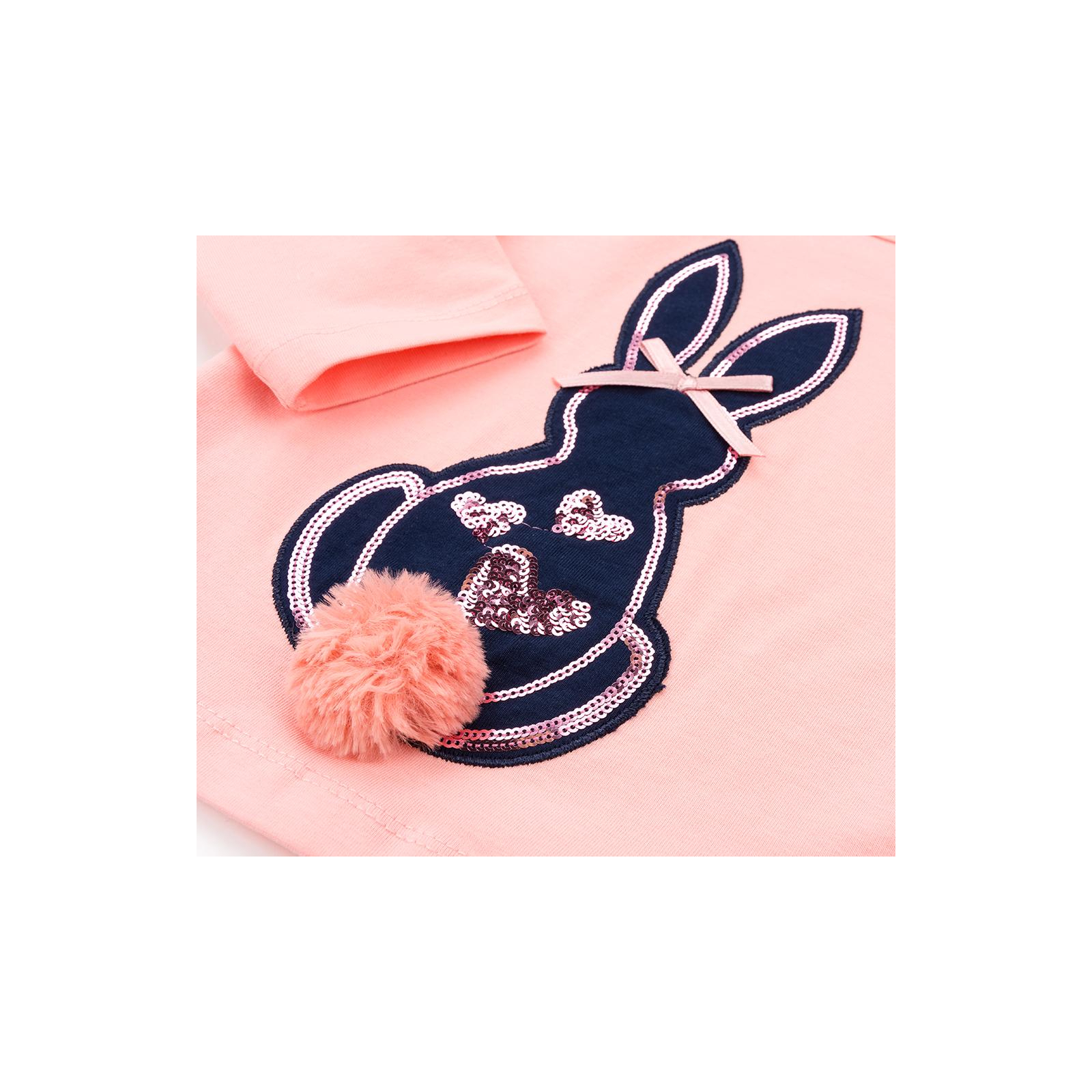 Набор детской одежды Breeze с зайчиками (10038-80G-pink) изображение 9