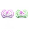 Пустушка Nuvita Air 6м+ 2шт. для девочки (NV7080Pink)