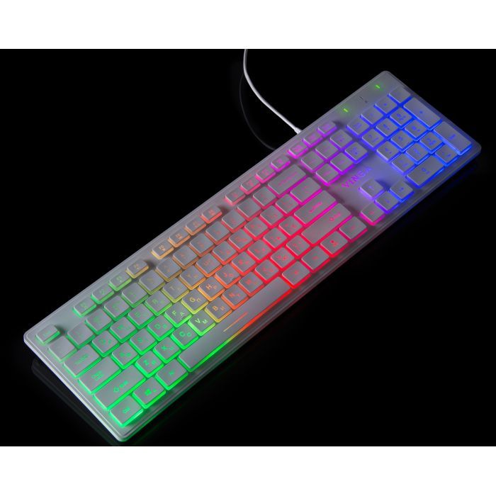 Клавіатура Vinga KB410 White зображення 3