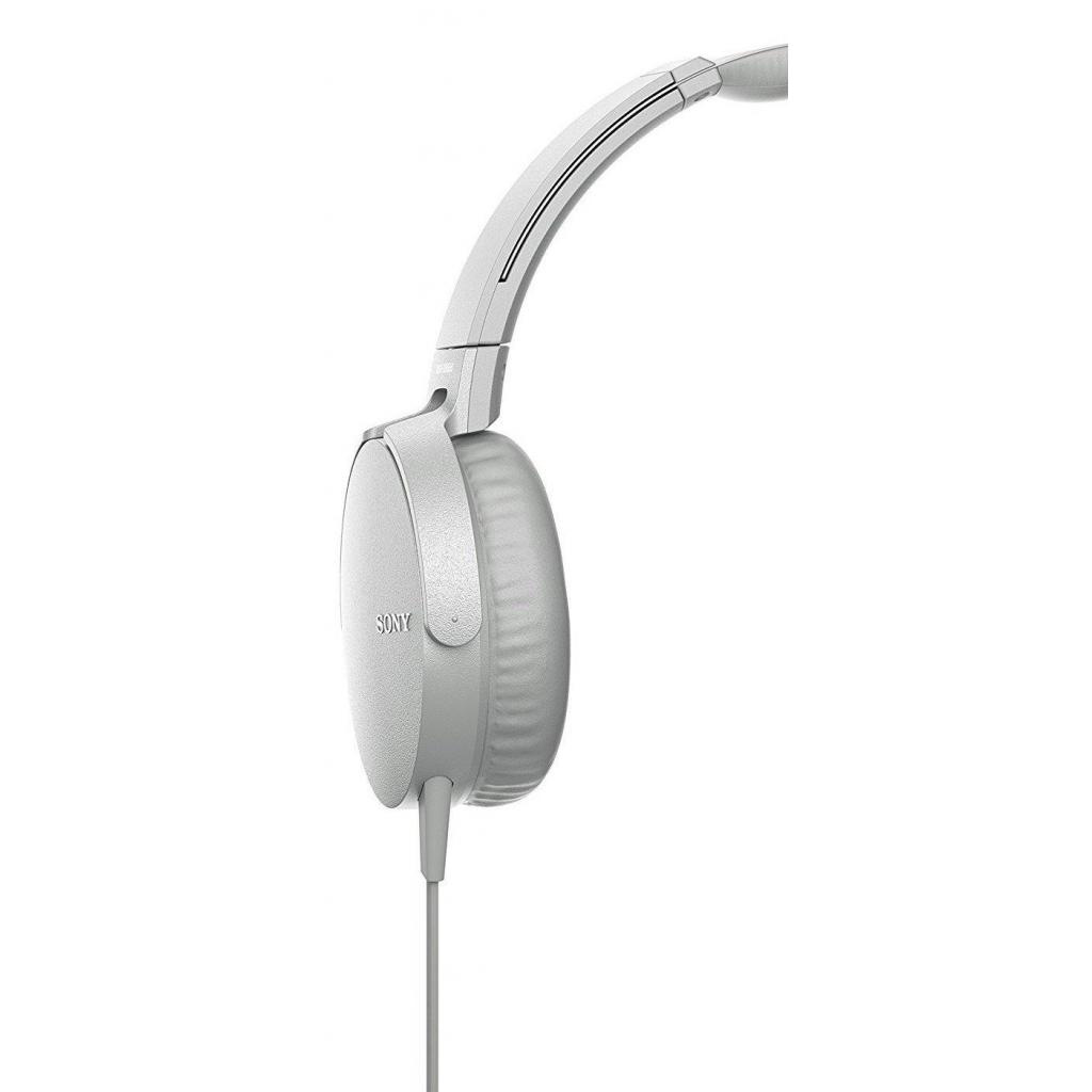 Навушники Sony MDR-XB550AP White (MDRXB550APW.E) зображення 3