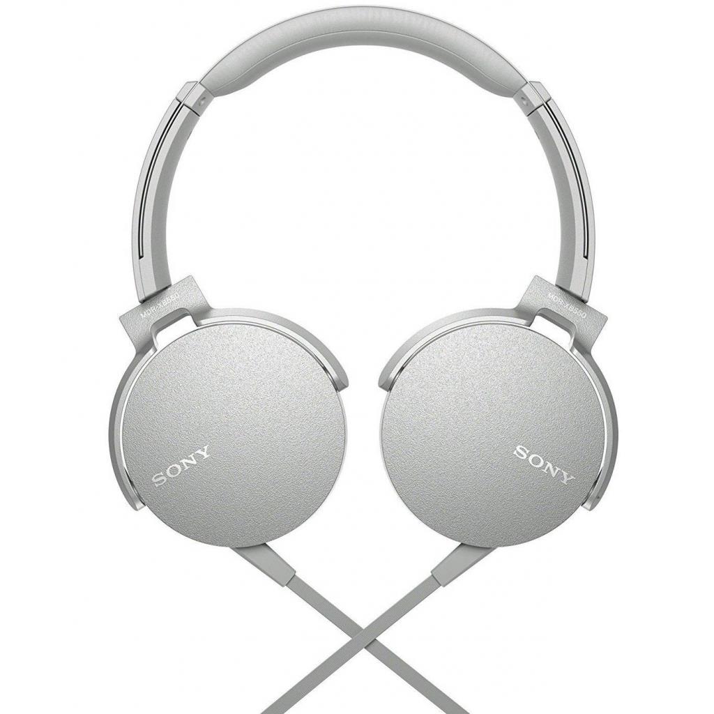 Навушники Sony MDR-XB550AP White (MDRXB550APW.E) зображення 8