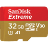 Карта памяти SanDisk 32GB microSD class 10 UHS-I U3 V30 A1 Extreme (SDSQXAF-032G-GN6AT) изображение 2