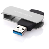 USB флеш накопичувач eXceleram 128GB P2 Series Silver/Black USB 3.1 Gen 1 (EXP2U3SIB128) зображення 2