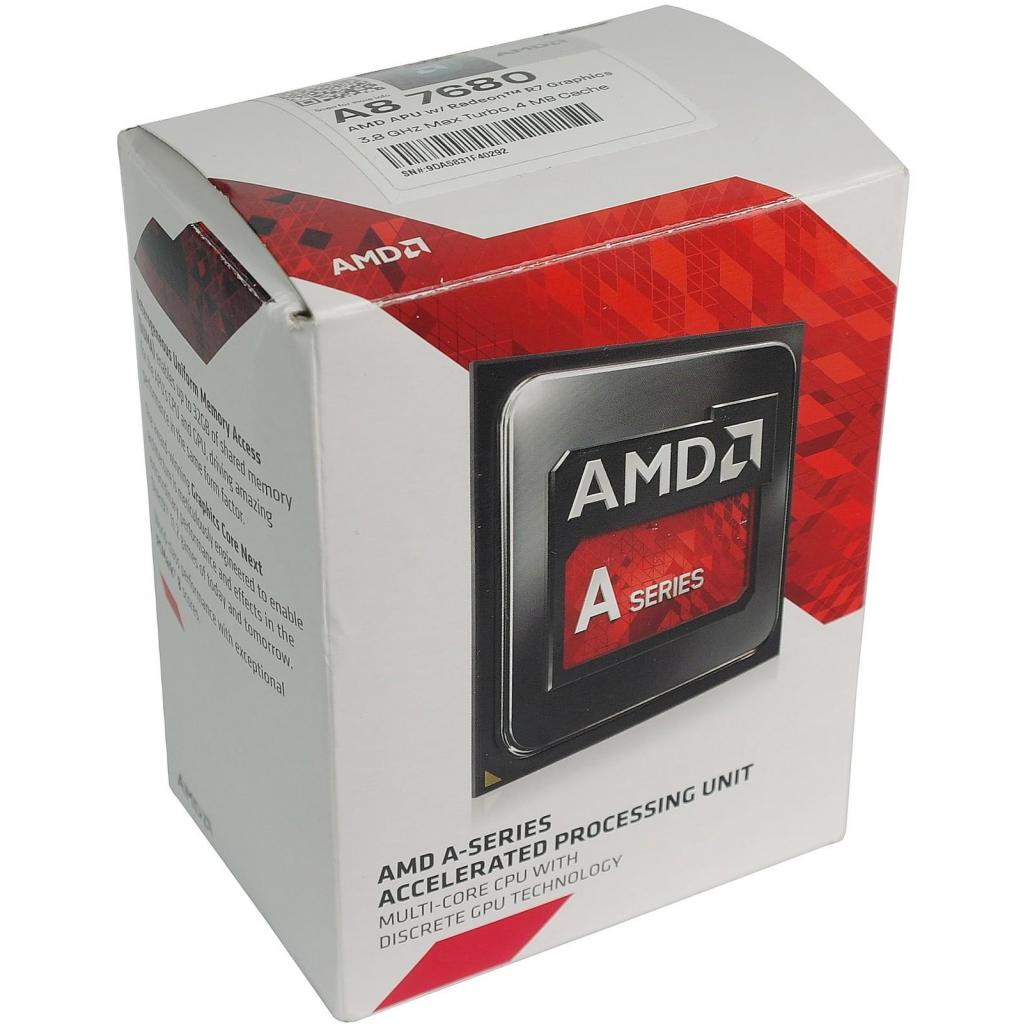 Процесор AMD A8-7680 (AD7680ACABBOX)