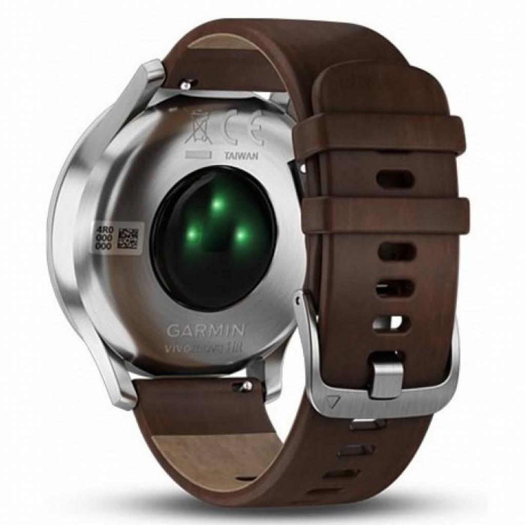 Смарт-часы Garmin Vivomove HR Premium Black/ Silver Large (010-01850-A4) изображение 5