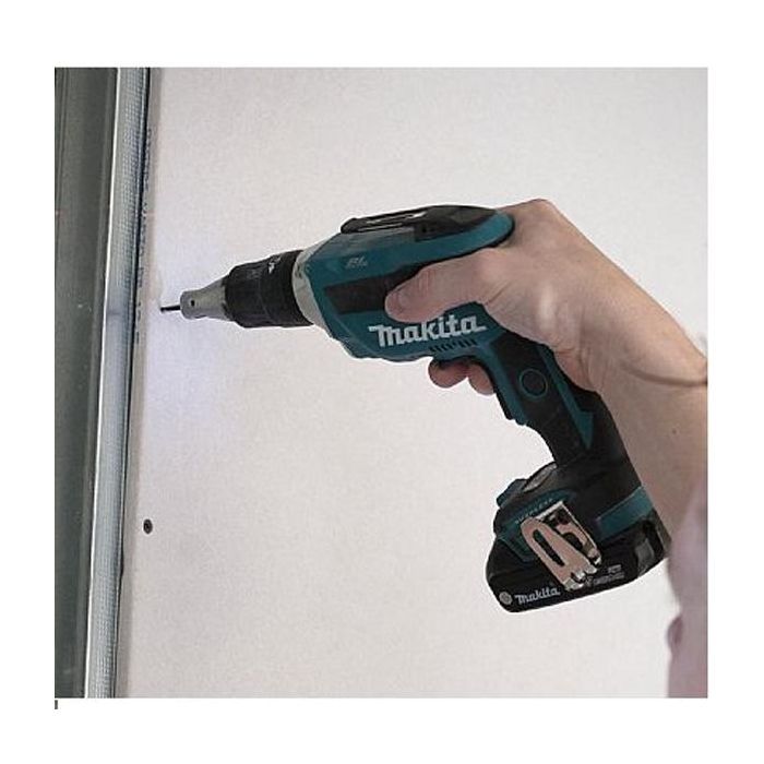 Шуруповерт Makita для гипсокартона LXT, 18В (без АКБ и БП) (DFS452Z) изображение 3