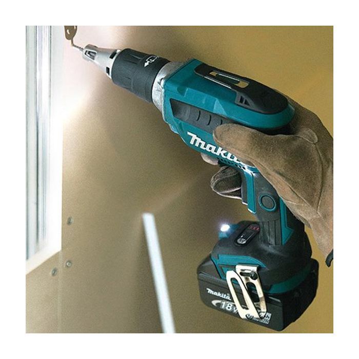 Шуруповерт Makita для гипсокартона LXT, 18В (без АКБ и БП) (DFS452Z) изображение 4