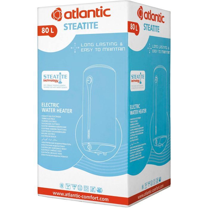Бойлер Atlantic Ego Steatite 80 VM 080 D400-1-BC 1200W изображение 11