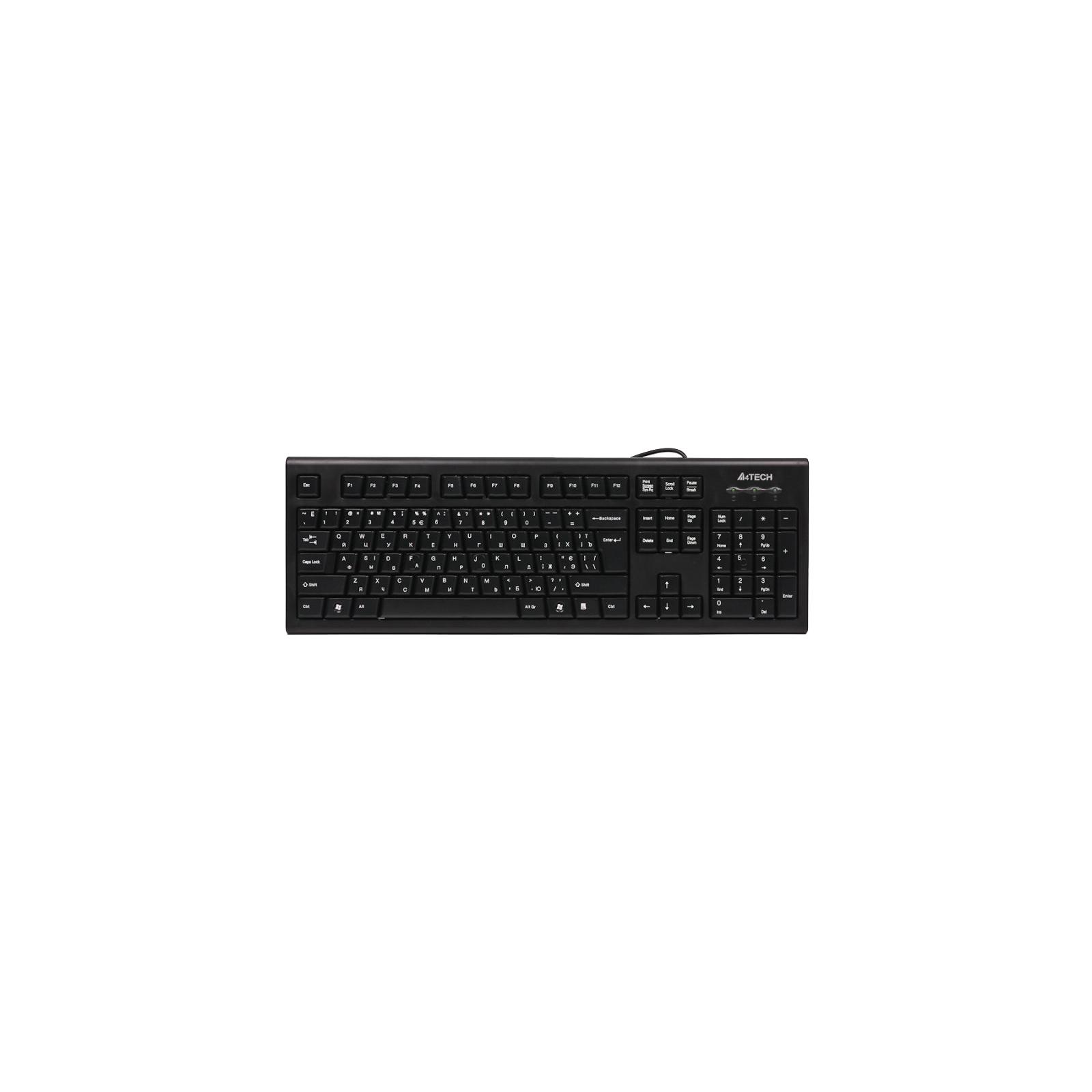 Комплект A4Tech KRS-8572 USB Black зображення 2