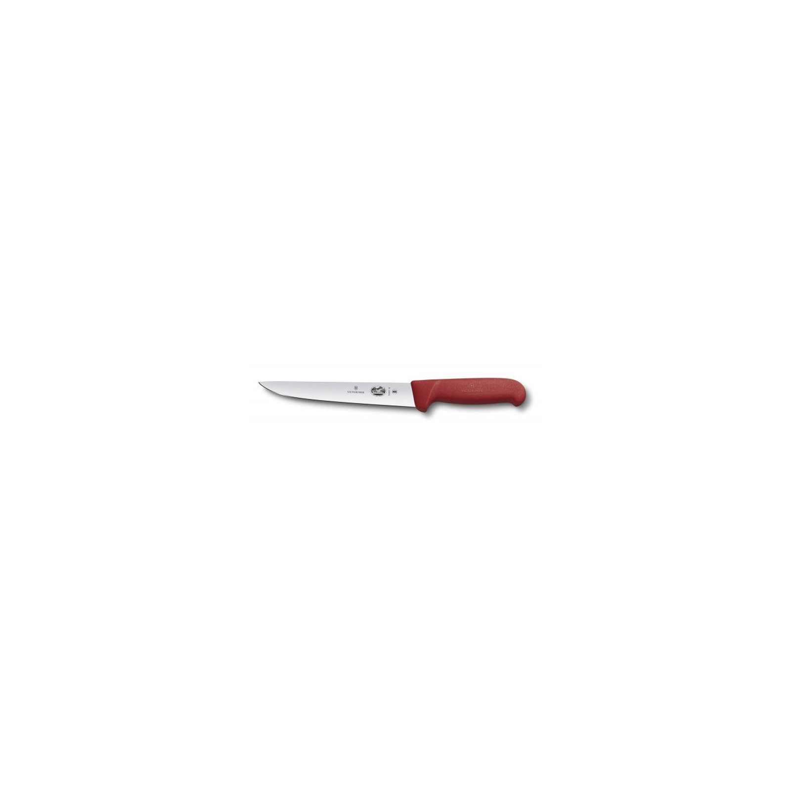 Кухонный нож Victorinox Fibrox обвалочный 18 см, красный (5.5501.18)