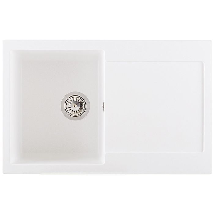 Мийка кухонна Interline VEGA white