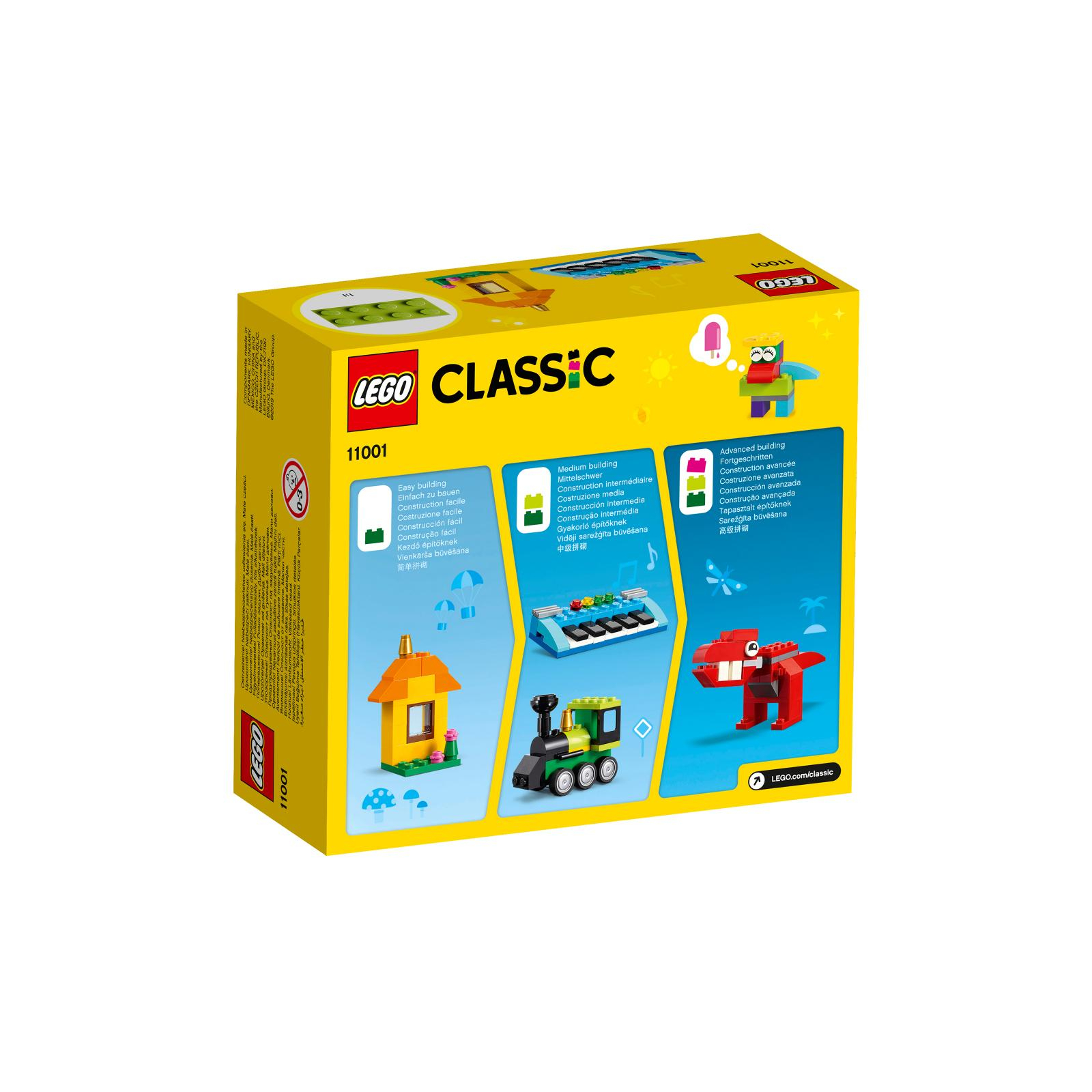 Конструктор LEGO Кубики та ідеї 123 дет. (11001) зображення 2