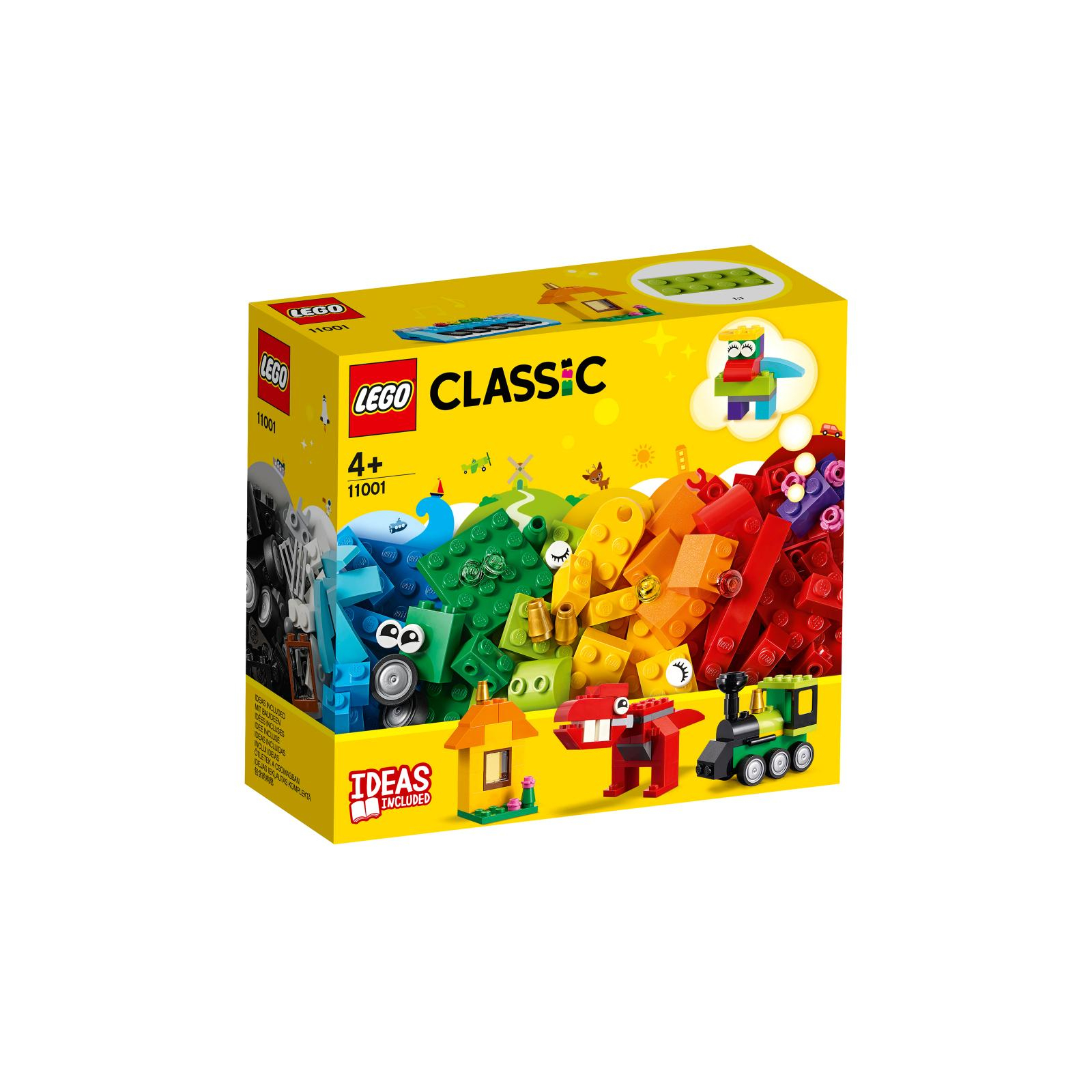 Конструктор LEGO Кубики та ідеї 123 дет. (11001)
