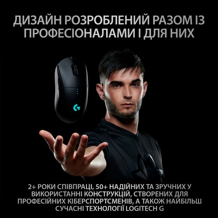 Мишка Logitech G Pro Black (910-005272) зображення 2