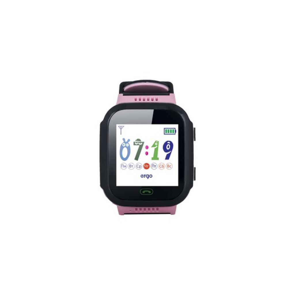 Смарт-часы Ergo GPS Tracker Color J020 - Детский трекер (Pink) (GPSJ020P) изображение 5