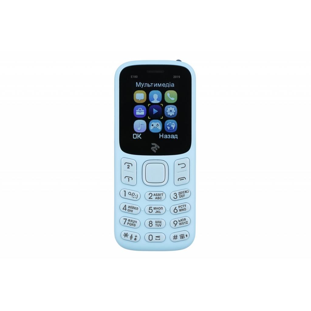 Мобільний телефон 2E E180 2019 City Blue (680576170040) зображення 3