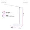 Настільна лампа ColorWay 4W with built-in battery 1800 mAh USB in/out 5V*1A, white (CW-DL02B-W) зображення 7