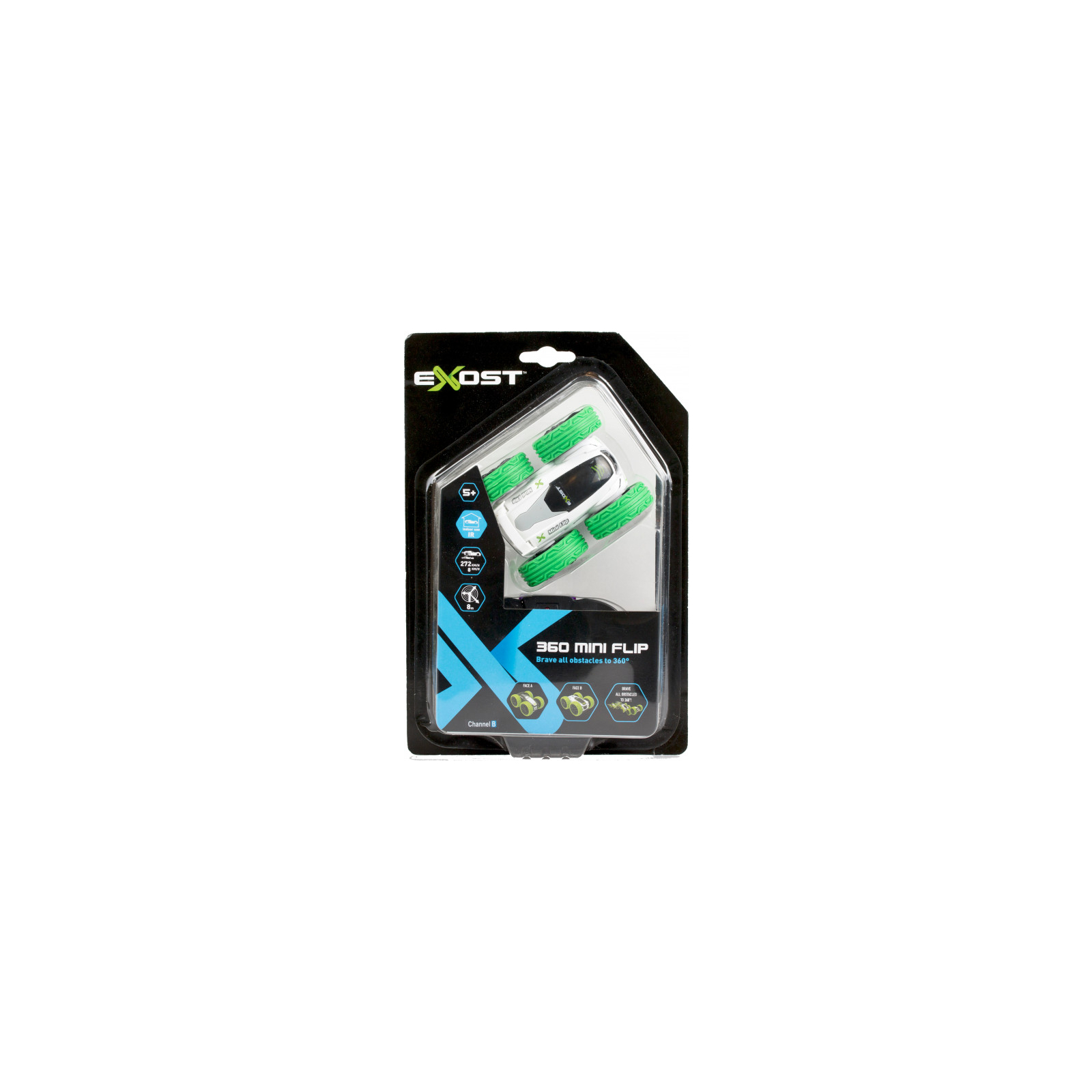 Радіокерована іграшка Silverlit 360 Mini Flip 1:34 Зелена (20143-1) зображення 3