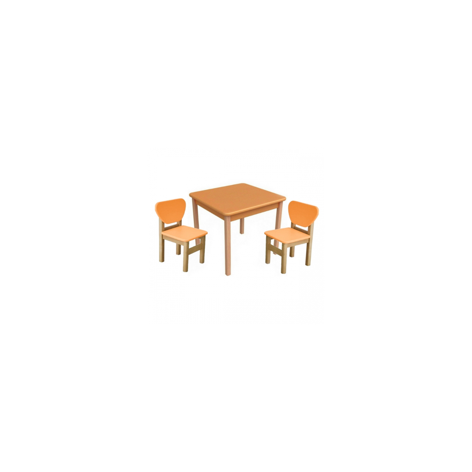 Детский стол Верес МДФ оранжевый (29.2.21) изображение 3