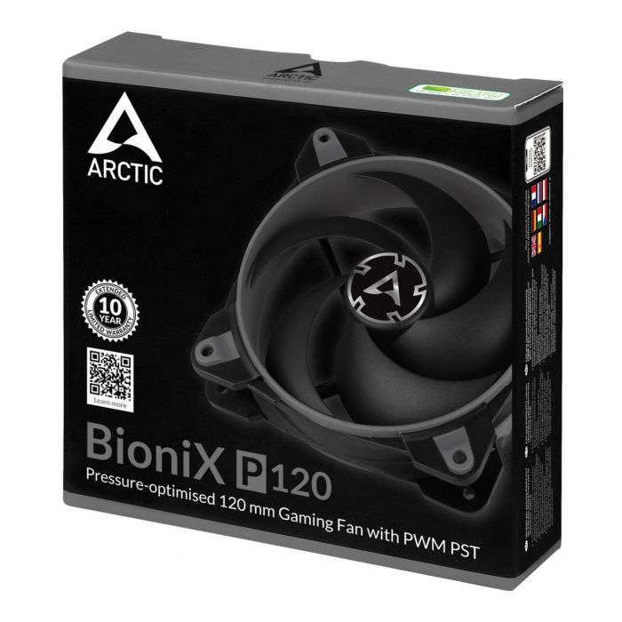 Кулер для корпуса Arctic BioniX P120 Grey (ACFAN00168A) изображение 6
