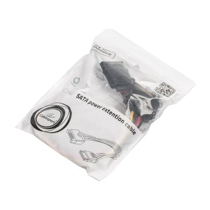 Кабель живлення Cablexpert SATA power extention 0.3 м (CC-SATAMF-01) зображення 2